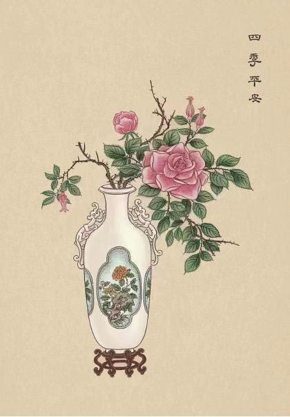 吉祥圖案文化傳承_明清吉祥圖案配色研究_吉祥傳統木雕圖案